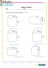  Volume of cylinder