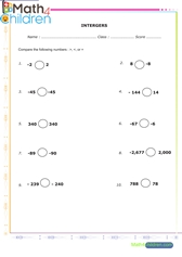 7th grade math worksheets pdf grade 7 maths worksheets with answers