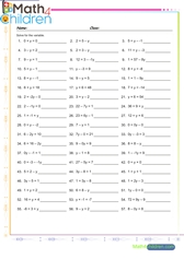  Integer equations