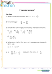  Number system