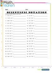  Scientific notation 2