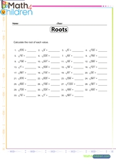 Square roots