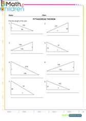  Triangle sides pythagorean theoream 6