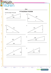  Triangle sides pythagorean theorem 2