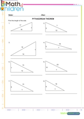  Triangle sides pythagorean theorem 4