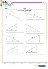  Triangle sides pythagorean theorem 7