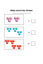 Skip-counting by threes