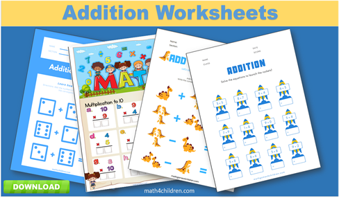 Free •	preschool addition worksheets pdf downloads