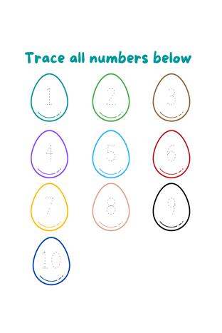 Tracing numbers 1 to 10 pdf