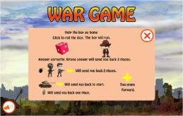Area of circle online war game